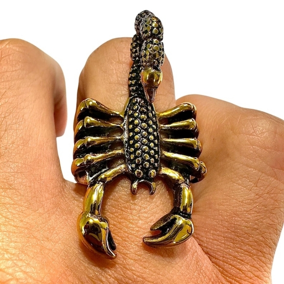 Other - Scorpion Ring for Men – 316L Stainless Steel | Gold & Silver Gothic Jewelry